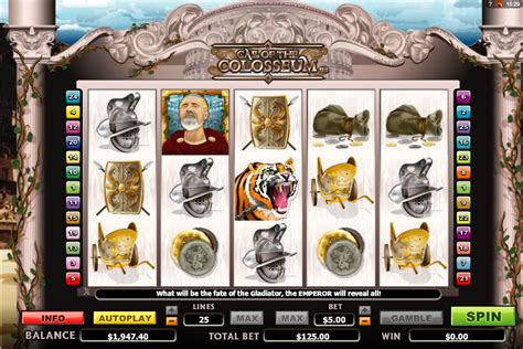 call of the colloseum slot|Call Of The Colosseum Slot Review .